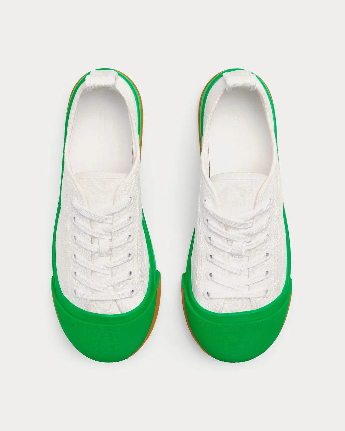 Vulcan Canvas Optic White / Parakeet Low Top Sneakers
